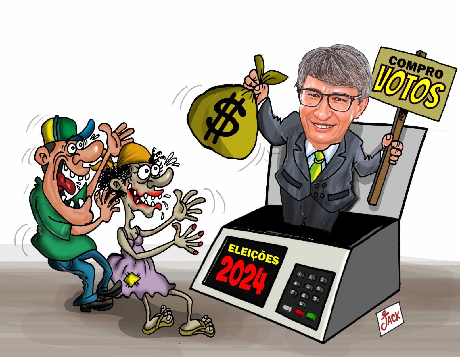 Compra de votos tem carimbo oficial da Justiça