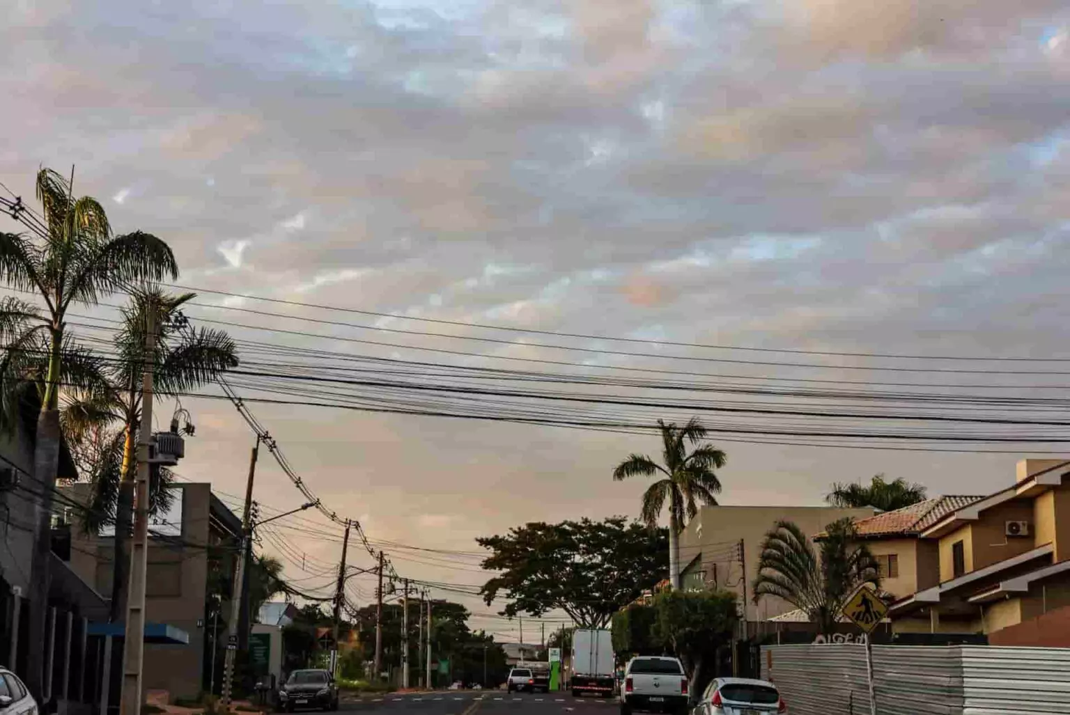 MS amanhece com mínima de 10°C e tem chance de chuva nesta segunda-feira