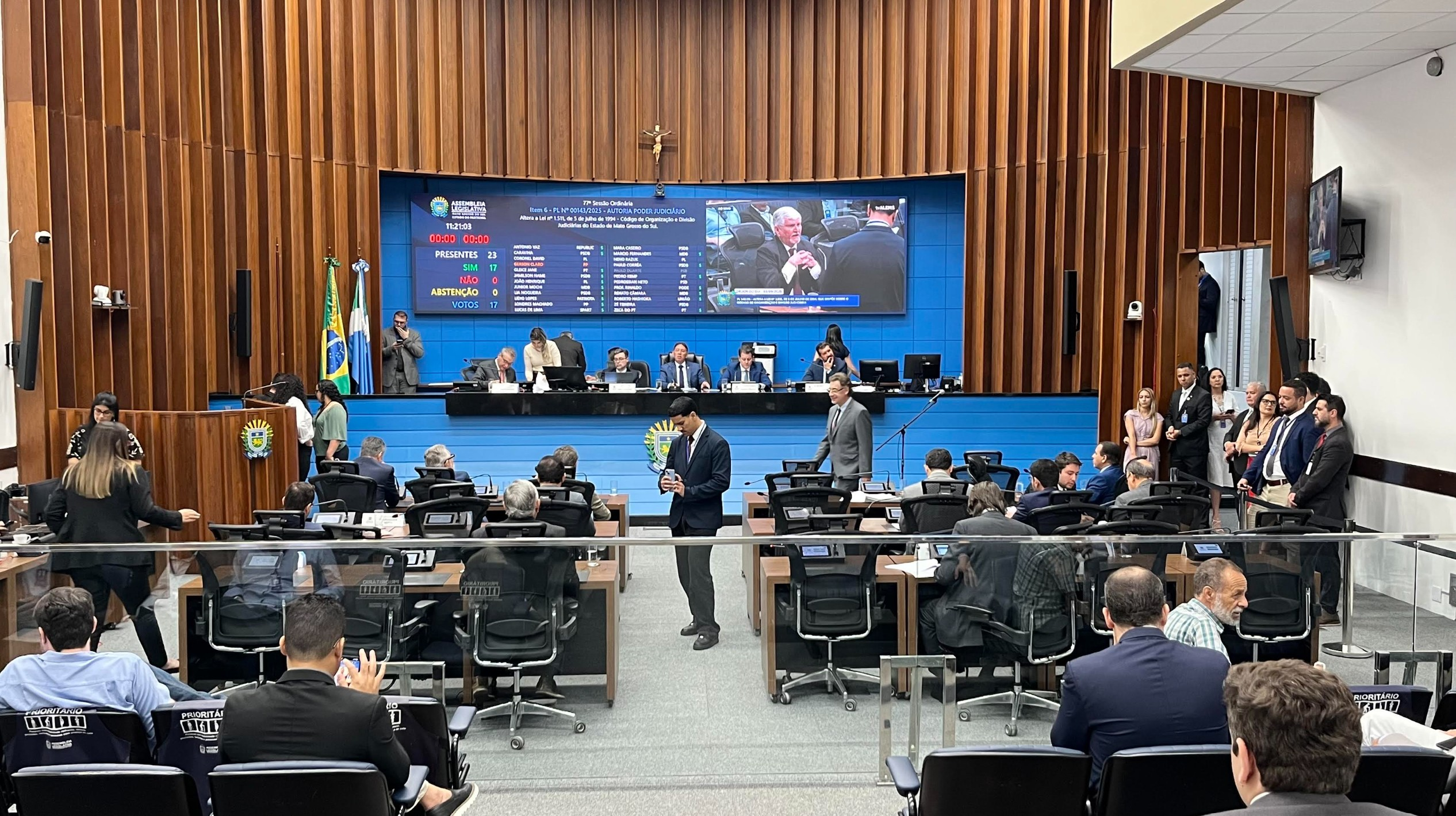 Programação desta semana na Alems: homenagens debates e seminário sobre finanças