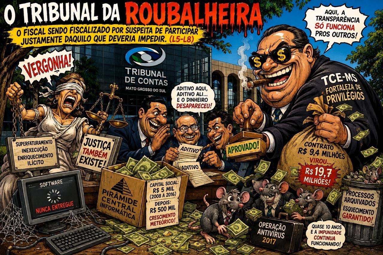 O tribunal da roubalheira