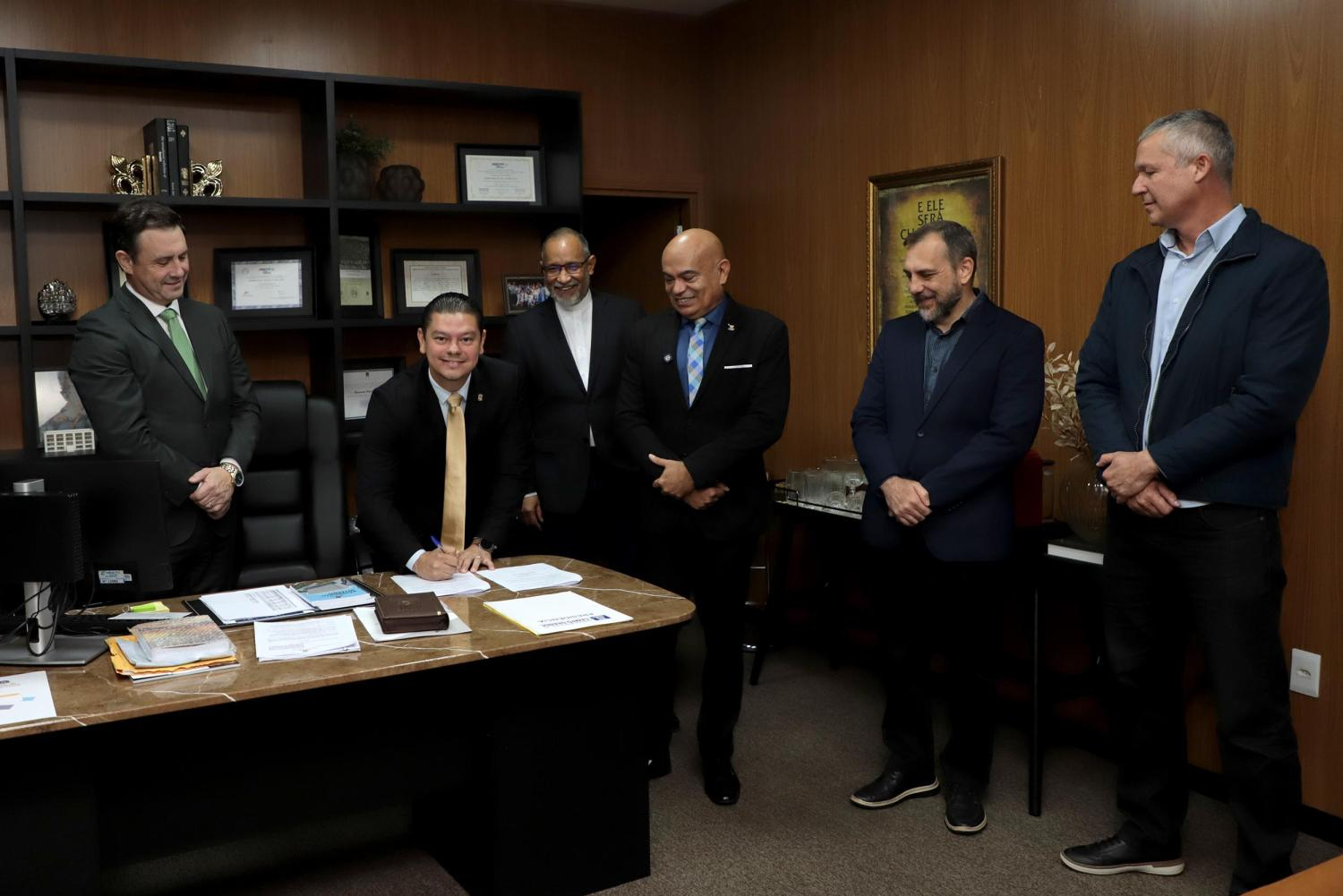 Vereador Otávio Trad destaca a importância do convênio entre a Câmara Municipal e a UCDB