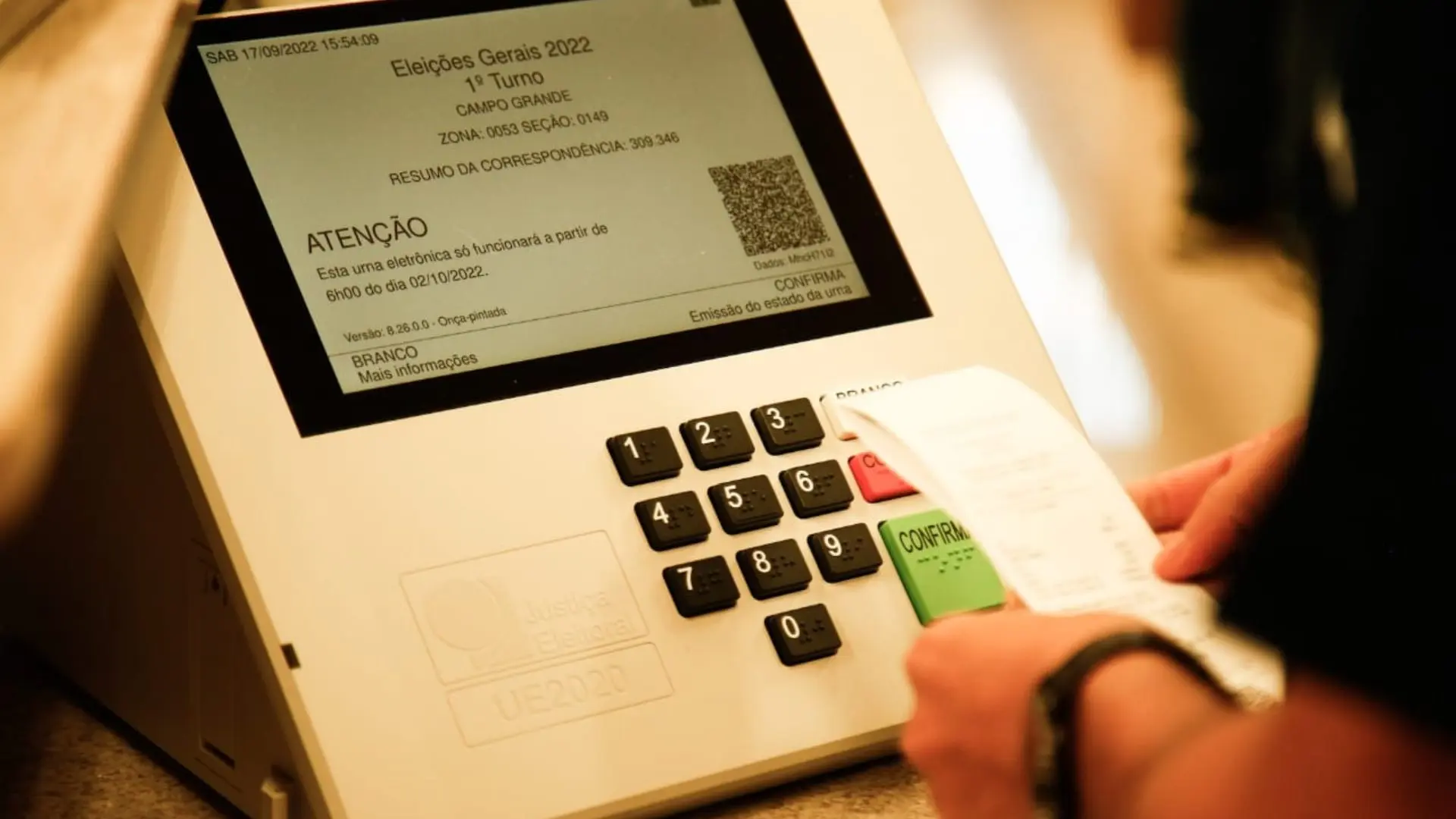 Orientação de eleitores e definição dos locais de teste das urnas começam nesta quinta