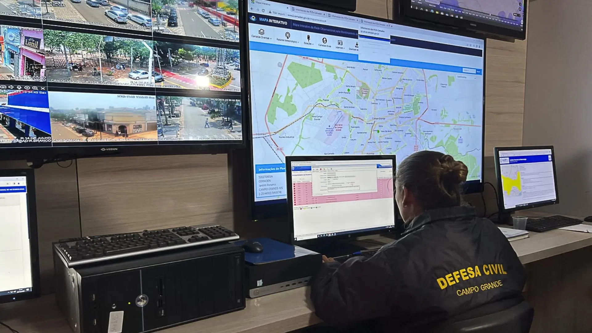 Defesa Civil alerta para queda de temperatura em Campo Grande