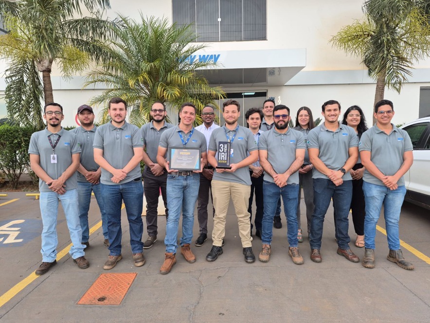 Way-306 conquista 3º lugar nacional em qualidade de pavimento