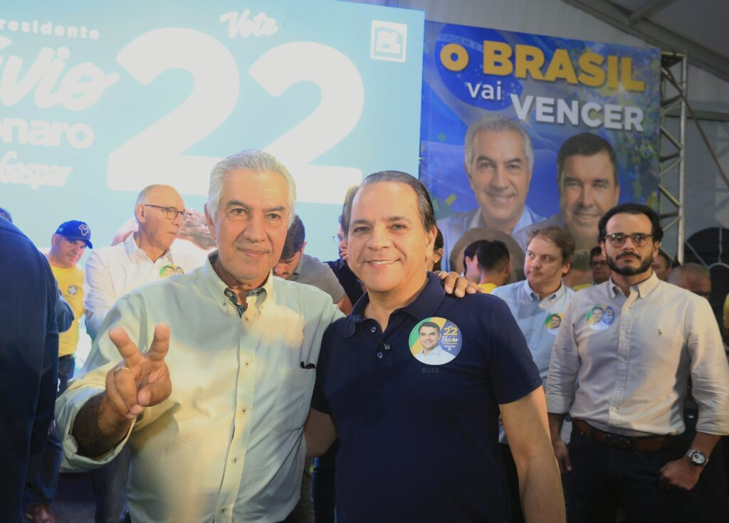 Coronel David fortalece mobilização com prefeitos e mira 70% dos votos para Flávio Bolsonaro em MS