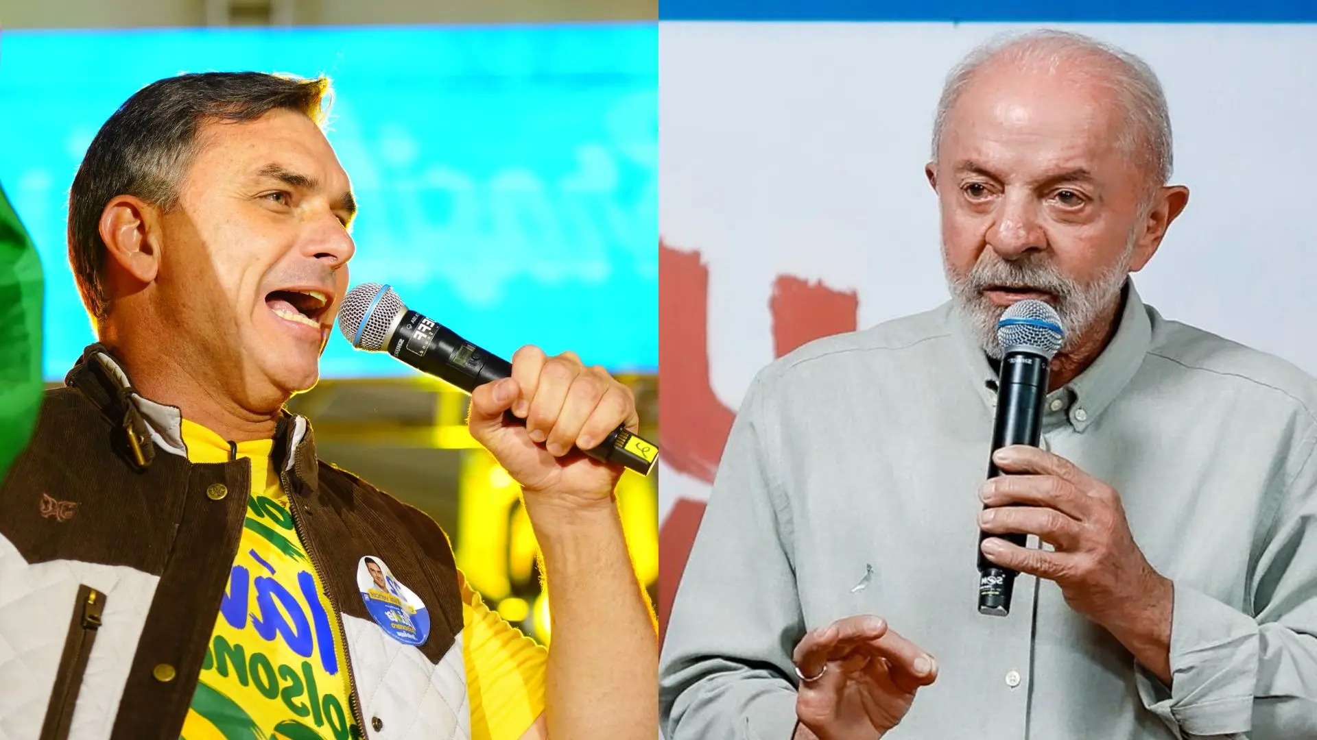 Flávio tem 52% dos votos válidos e Lula soma 48%, diz RealTime Big Data